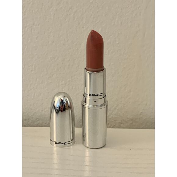 MAC Cremesheen Babetown Shiny Pretty Things Lipstick RARE HTF *USED* Pink Nude - Picture 3 of 9